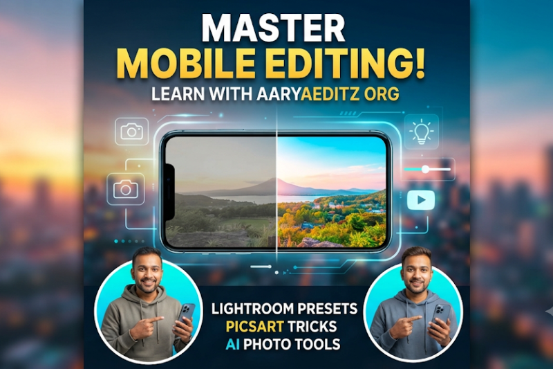 AaryaEditz Org: Your Ultimate Hub for Professional Mobile Photo Editing