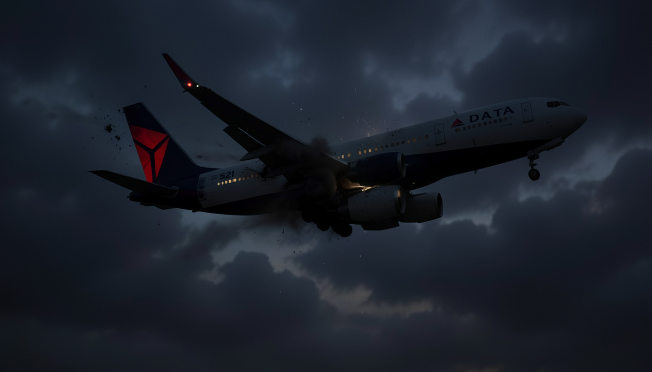 delta flight 521 power loss