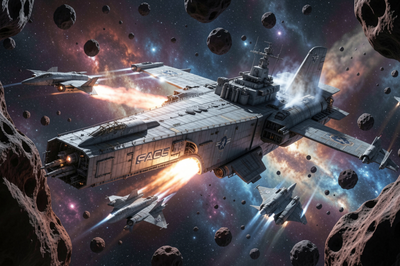 Space Force Orbital Warship Carrier: The Future of Space Defense