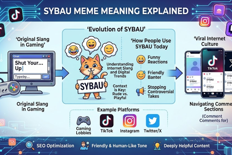 SYBAU Meme Meaning: What Does SYBAU Stand For in Internet Slang?