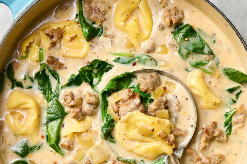 The Best Creamy Tortellini Soup Recipe You Will Ever Make